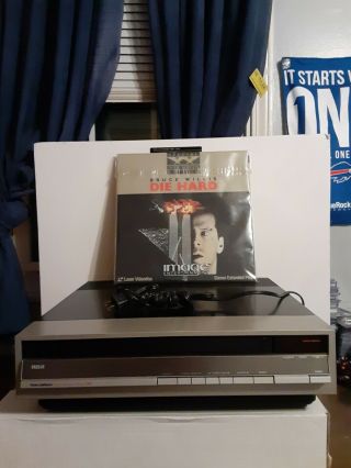 Rca Selectavision Ced Videodisc Player Sjt - 300 Stereo Great