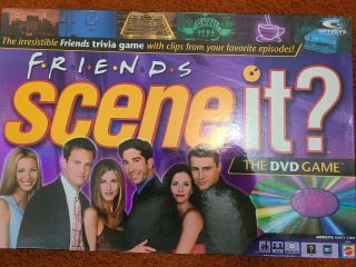 Friends Scene It? The Dvd Game 2005 Friends Tv Show Board Game Complete