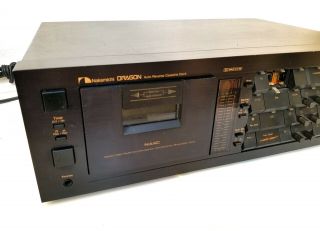 Nakamichi Dragon Cassette Tape Deck Recorder Audiophile 4