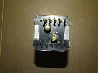 Western Electric D161897 Output Transformer,  for Tube Amplifier,  178D,  Good 4