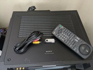 Sony SLV - R1000 S - VHS SVHS Player Recorder HiFi Stereo NTSC 6