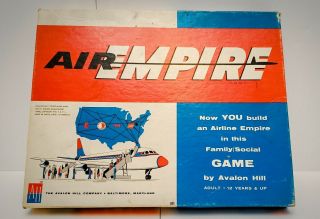 Air Empire Board Game - The Avalon Company