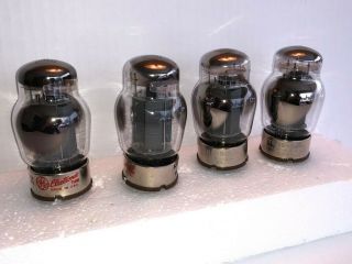 Matched Nos - Testing Quad Vintage Tung Sol 6550 Tubes.  Two Matched Pairs