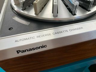 Panasonic RS - 296US Automatic Reverse Cassette Changer - Restored 4