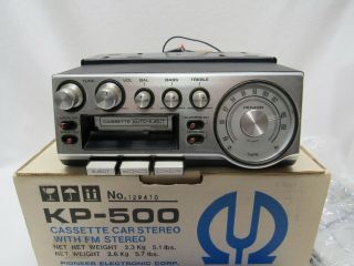 Pioneer Kp - 500 Cassette Car Stereo With Fm Stereo