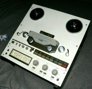 Teac X10 - R Dual Capstan Drive With Bi - Directional Record 7 " & 10 " Reel To Reel