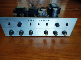 Fisher Kx - 200 Tube Integrated Amplifier With Phono -,  Needs Tubes