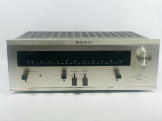 Sony St - 5000w Fm Stereo Tuner And Cosmetic