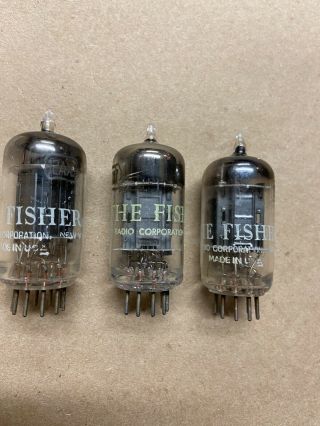 The Fisher 50 - C Master Audio Control Tube Preamp with Tubes 3
