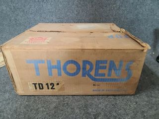 Thorens TD 124 Turntable With box 2