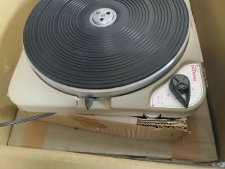 Thorens TD 124 Turntable With box 4