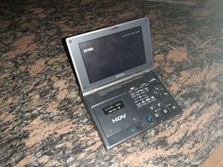 Sony Gv - Hd700 1080i Hdv Minidv Portable Walkman Player Recorder Vcr Deck Hdmi