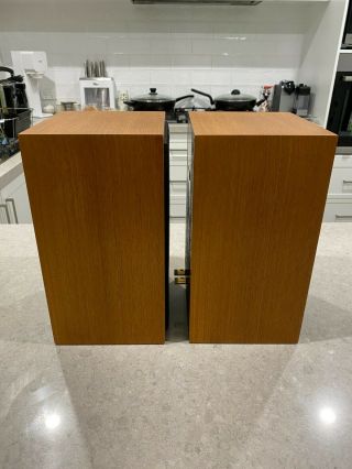 Rogers LS3/5a Monitor Loudspeakers (BBC) Matched Pair in Teak Exc, 3