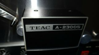 AWESOME TEAC A - 2300S Reel to Reel Recorder 