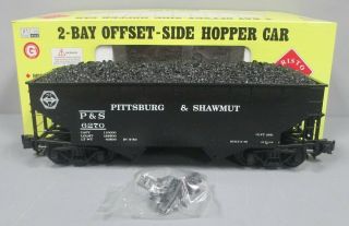 Aristo - Craft 41825a G Pittsburg & Shawmut 2 - Bay Coal Hopper 6270 Ln/box