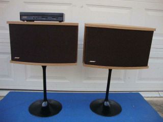 Bose 901 Series Vi Speakers,  Tulip Stands,  Equalizer -