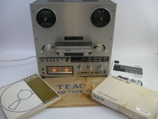 Teac X - 1000 3 - Head Reel To Reel Tape Recorder 4 - Track 2 - Ch Stereo System Repair
