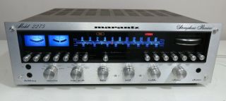 Marantz 2275 Stereo Receiver Perfect Serviced Fully Recapped
