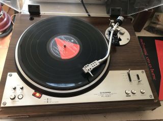 Classic 1976 Pioneer Pl - 530 Direct Drive Turntable W/ Adc Wg135511