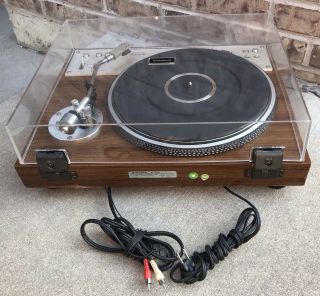 Classic 1976 Pioneer PL - 530 Direct Drive Turntable w/ ADC WG135511 5