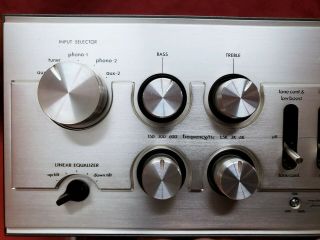 Luxman C - 1010 Stereo Pre Amplifier Solid State Preamp [Original Box] 3