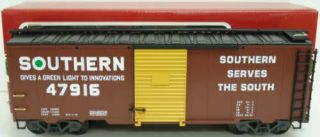 Lgb 47916 Southern Boxcar - Plastic Wheels Ex/box