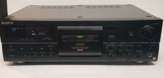 Sony Tc - K909es 3 Head Stereo Cassette Recorder Dolby