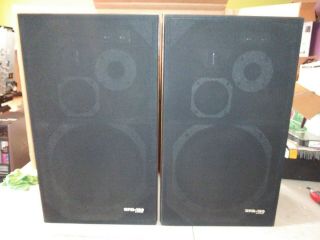 Pioneer Hpm - 100 Stereo Speakers 4 - Way Xclnt Classics Jbl L100 100 Watt