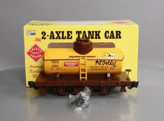 Aristo - Craft 40113 G Scale Teddy Bear Railroad 2 - Axle Tank Car Ln/box