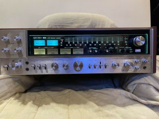 Sansui Qrx - 9001 Quad / Stereo Receiver.  Just Serviced/with Restored Case