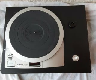 Technics Sp 15 Turntable And Plinth Ready For A Tonearm