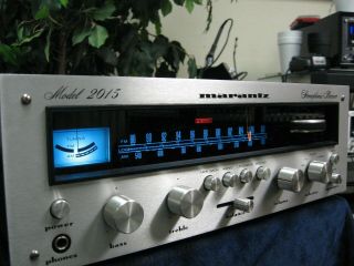 MARANTZ 2015 AM / FM STEREO RECEIVER AND ALMOST PERFECT 3