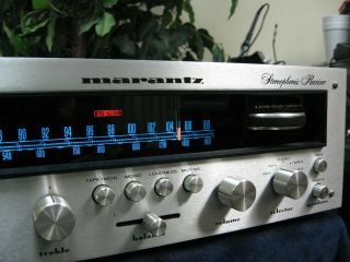 MARANTZ 2015 AM / FM STEREO RECEIVER AND ALMOST PERFECT 4