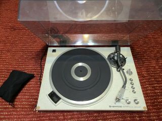 Kenwood Model Kd - 5070 Full - Automatic Direct Drive Turntable