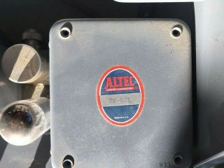 Altec Lansing Tube amplifier.  30 watts output pair 6550.  One Peerless 4665 5