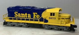Vintage Lionel Trains Santa Fe 8873 Diesel Locomotive Non Powered Dummy Sd - 18