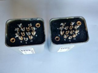 Pair ALTEC - Peerless E - 204D Transformers for Tube Amplifier Mixer Mic Amps 4