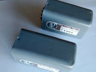 Pair ALTEC - Peerless E - 204D Transformers for Tube Amplifier Mixer Mic Amps 5