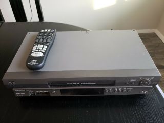 JVC SR - V101US VHS S - VHS ET PROFESSIONAL VCR WORK FOR VIDEO TRANSFER TO DVD 3