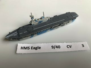 Axis & Allies,  War At Sea 1/1800 - Britain Hms Eagle 9/40 3