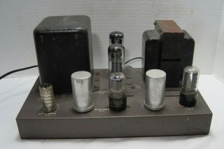 Eico Model Hf - 35 Mono Bloc Amplifier==el34 Outputs