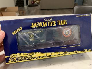 Gilbert American Flyer Trains “smokey The Bear” Boxcar Us Forest Service