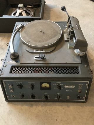 Rek - O - Kut Challenger Turntable Record Player Cutter