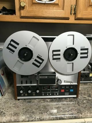 Teac 3300s - Reel To Reel - 2 Track / 1/2 Track - Serviced And Fully Functional