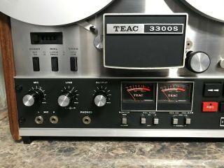 TEAC 3300S - Reel to reel - 2 Track / 1/2 Track - Serviced and fully functional 2