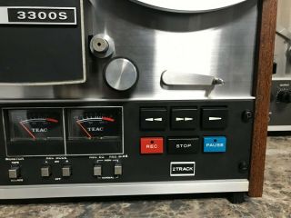TEAC 3300S - Reel to reel - 2 Track / 1/2 Track - Serviced and fully functional 3