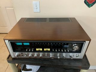 Sansui Model 9090db Stereo Receiver Serviced/looks Great With Restored Case
