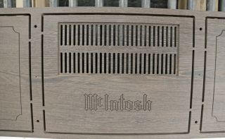 Mcintosh Custom Made Hardwood Case For A Mr - 71 W " Panlocs " African Wenge