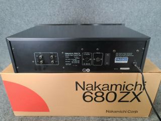 Nakamichi 680ZX,  3 head cassette deck - serviced - with box 4