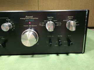 Sansui AU - 5900 Integrated Amplifier - Fully Restored Audiophile Classic 3